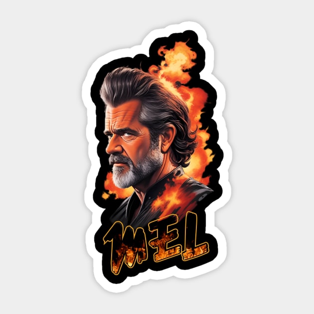 Mel Sticker by w.d.roswell